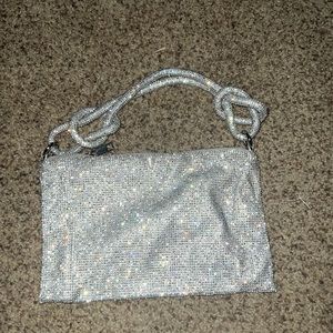 Sparkly hand bag